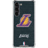 NBA Los Angeles Lakers Secondary Logo Galaxy S24 FE Clear Case